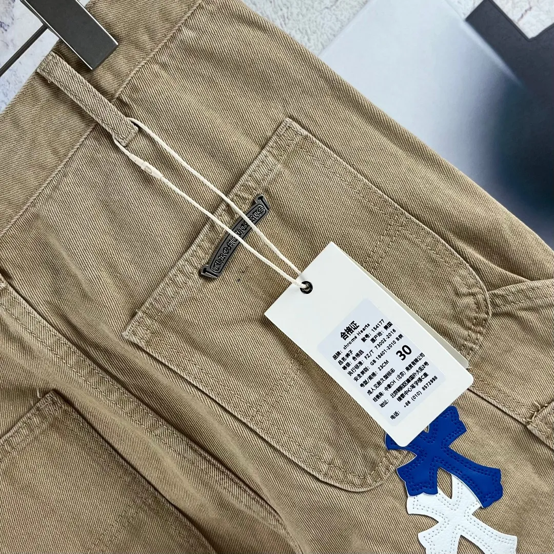 KL 🔘 𝐂𝐡𝐫𝐨𝐦𝐞 𝐇𝐞𝐚𝐫𝐭 Khaki Hot Sale， ， 。 Khaki ， ， 、 。 ， ， ， ， 。 ， 。 ： ， Genuine Leather ， ， ， 。 ， ， 、 。 ， ， Same Style Versatile ， ， ， 。 Size：M L XL XXL（30.32.34.36） ：Khaki